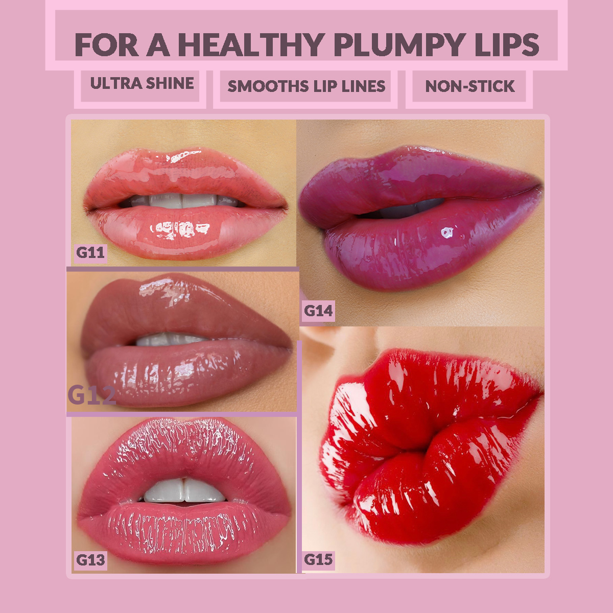 HueKiss Colour Ink Lip Gloss