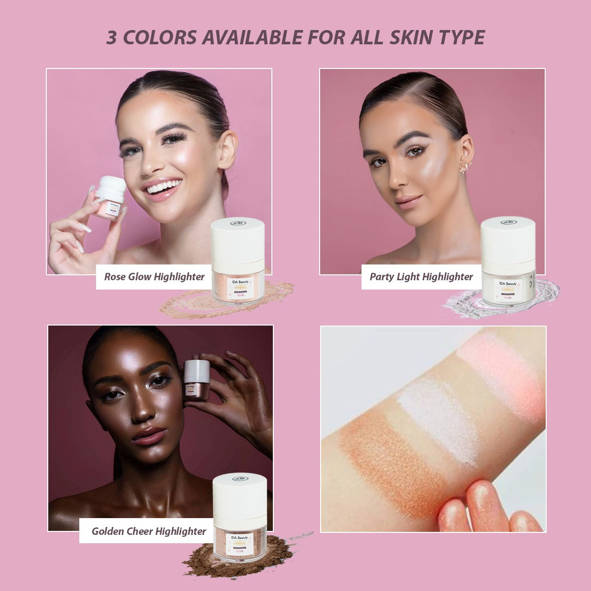 Glam_Glow_Wonder_Stick_5D_Highlighter. Lightweight, Breathable & comfortable Wear for 24 Hours