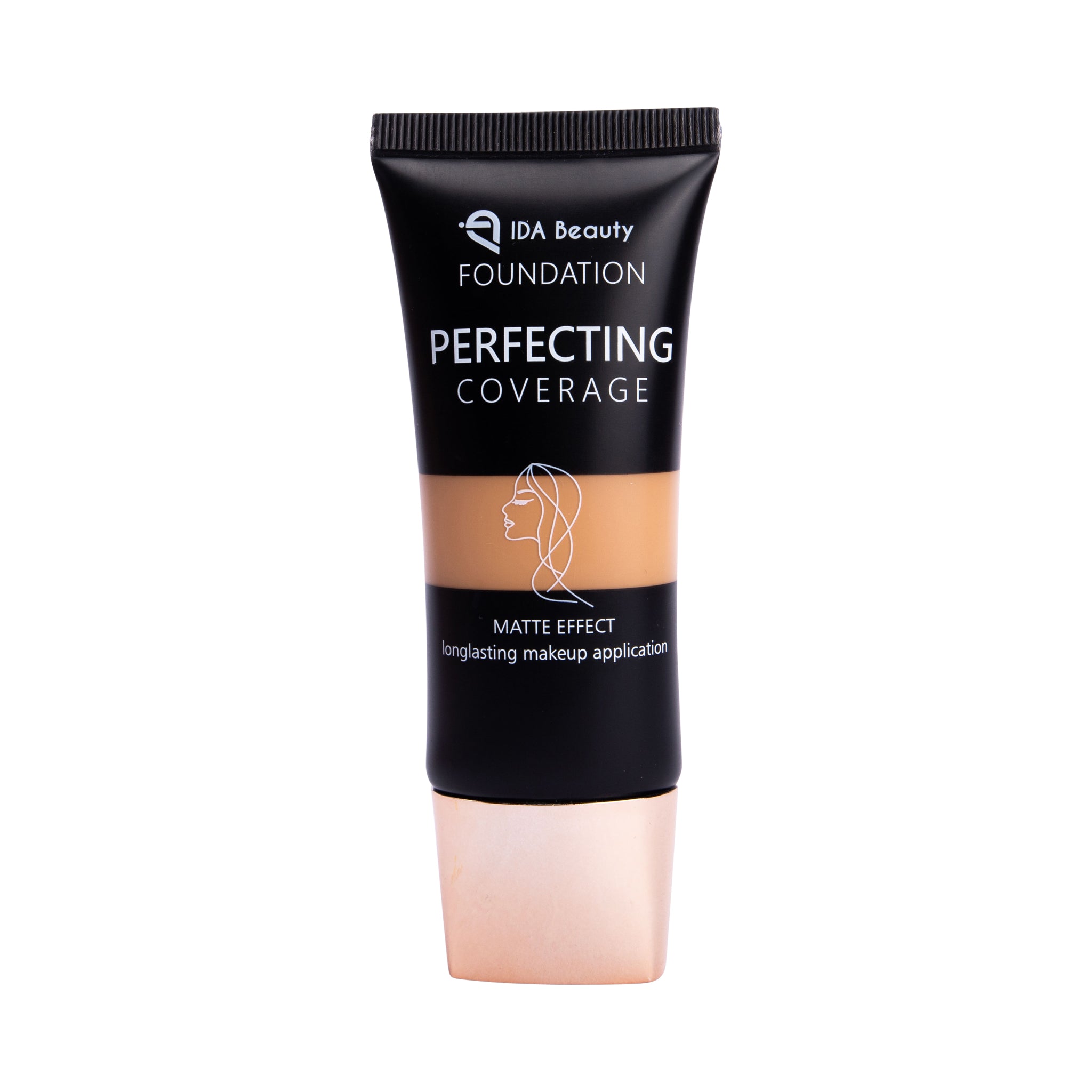 Glam It! Perfecting Coverage Foundation. Keeps Your Face Fresh, Glowing Without Sweat, & Humidity