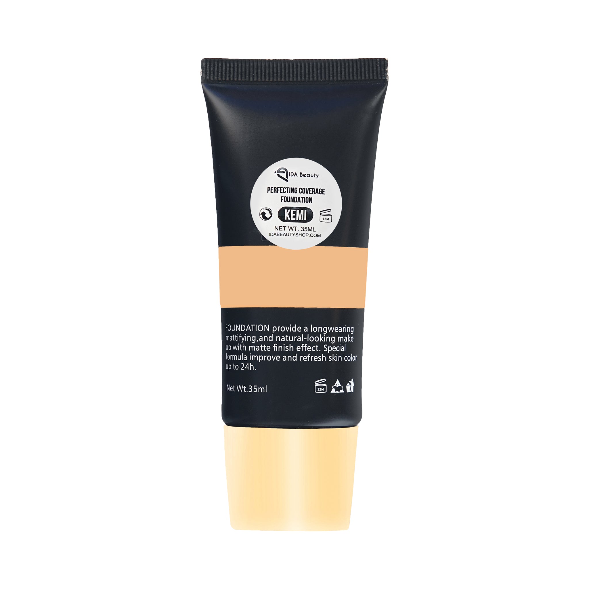Glam It! Perfecting Coverage Foundation. Made for Every You!