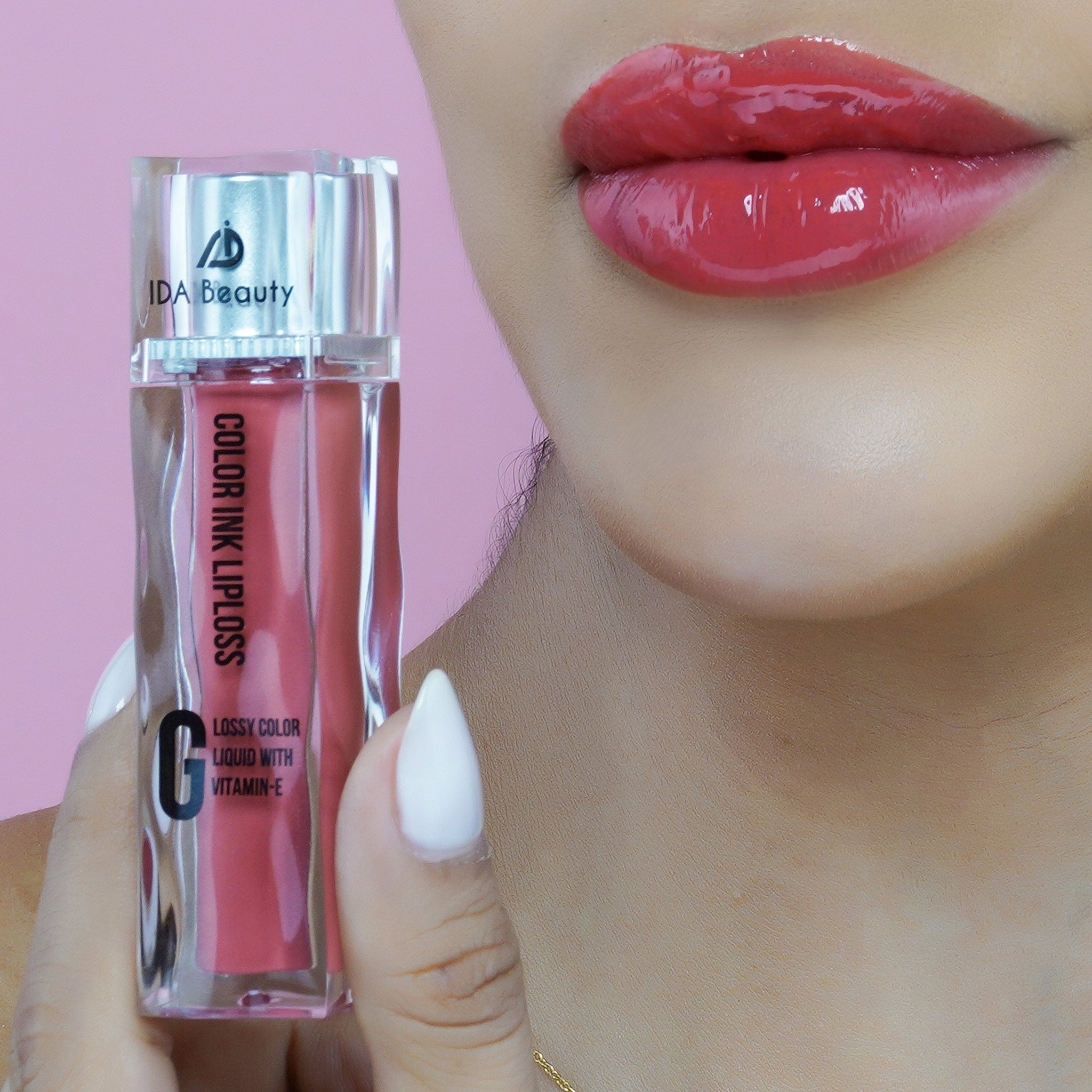 HueKiss Colour Ink Lip Gloss g11. Shea Butter, Coconut Oil, Argan Oil, Vitamin E Infused