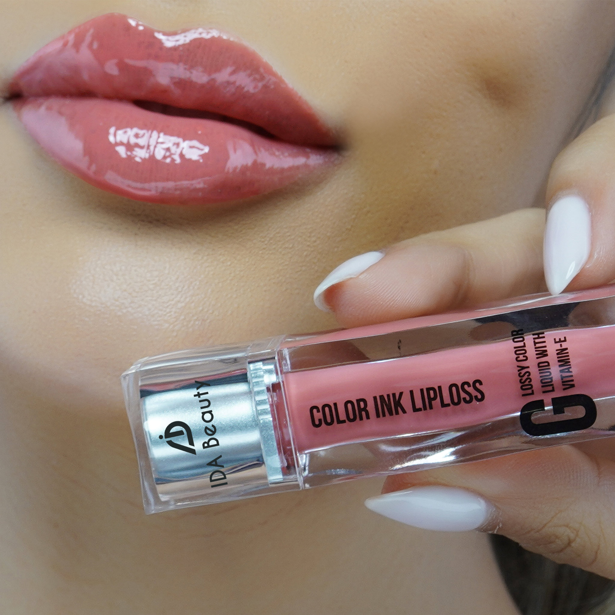 HueKiss Ink Colour Lip Gloss g12. Smells Delicious, Feels Like Butter on Lips