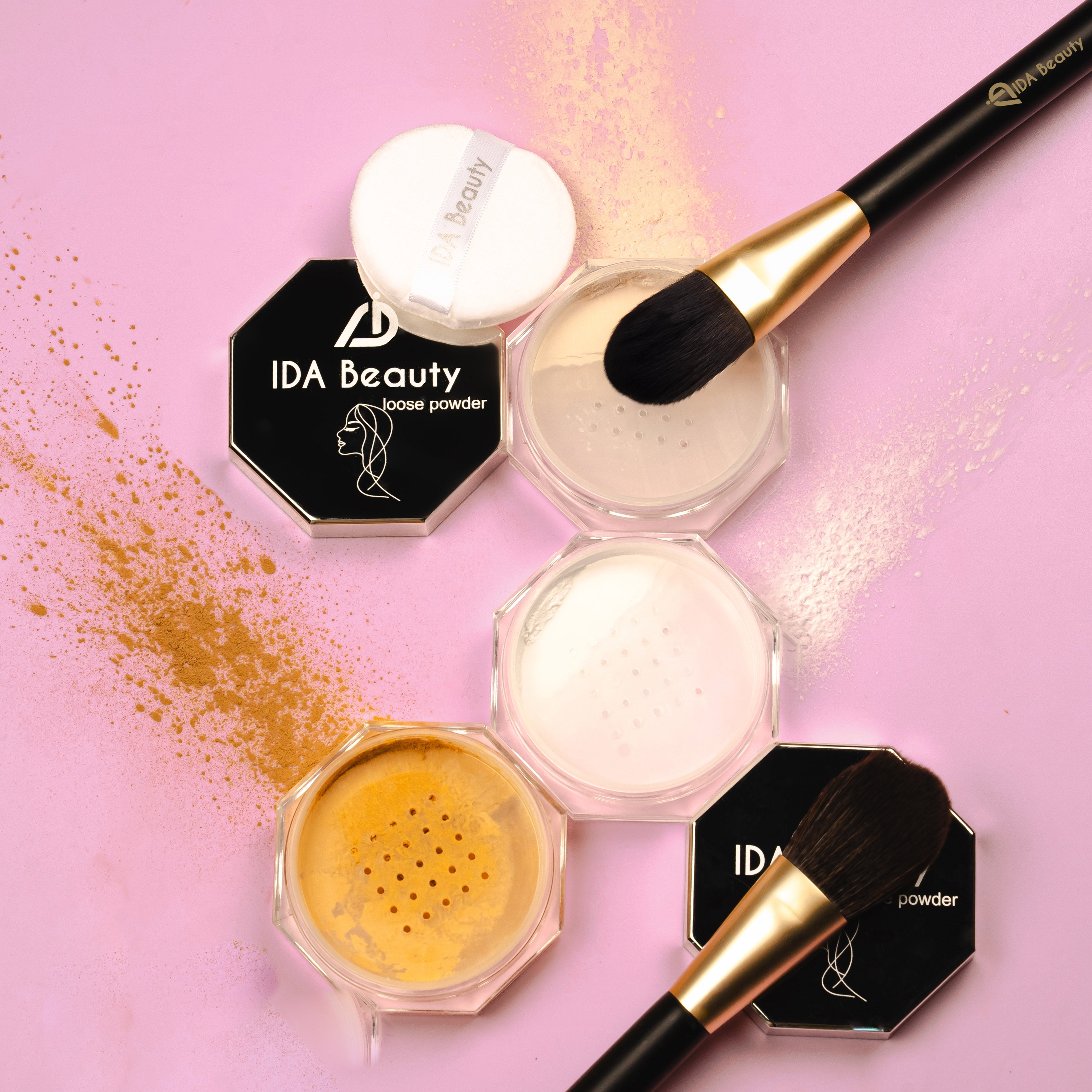 How to Apply IDA Beauty™ Loose Setting Powder Like a Pro