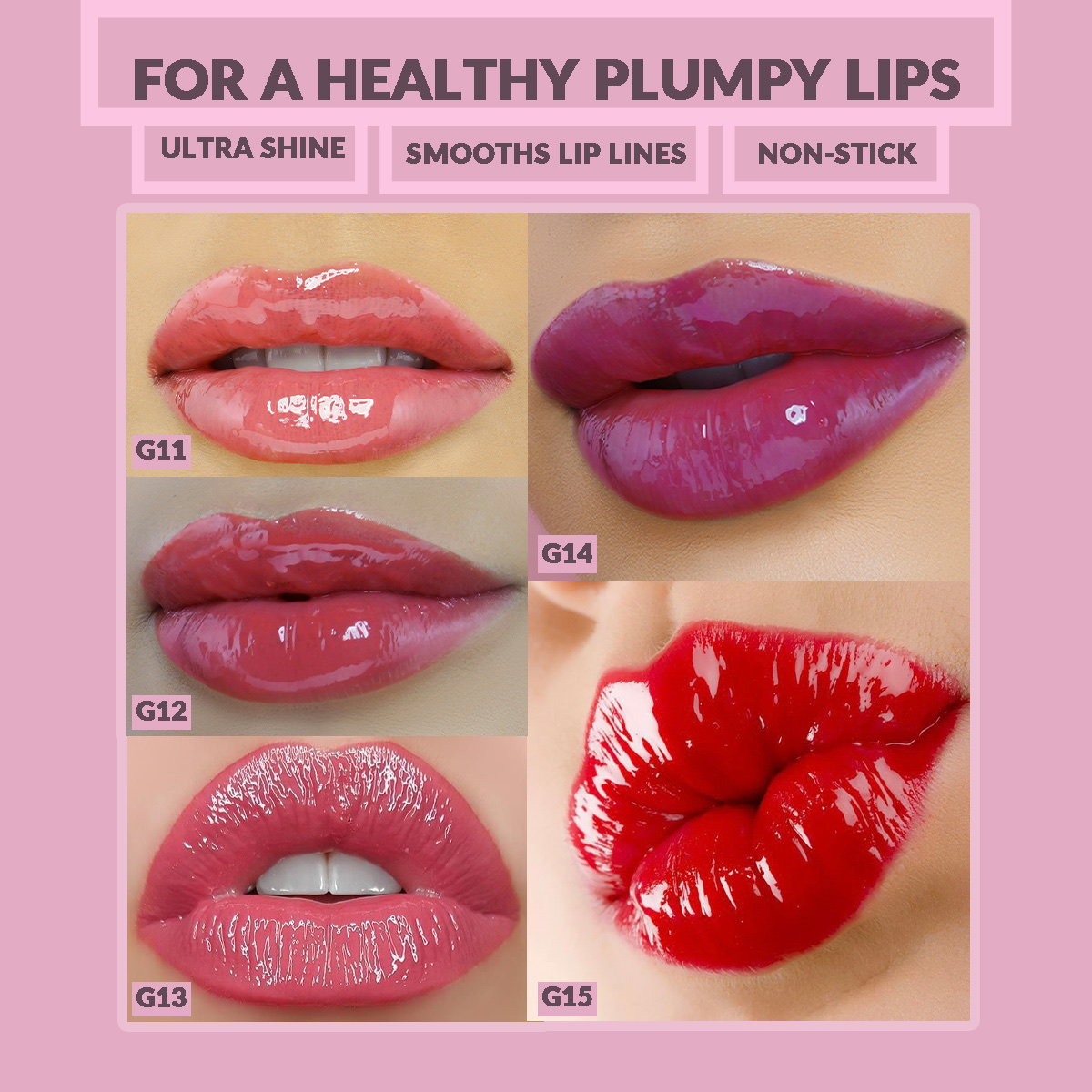 HueKiss Colour Ink Liquid Lip Gloss