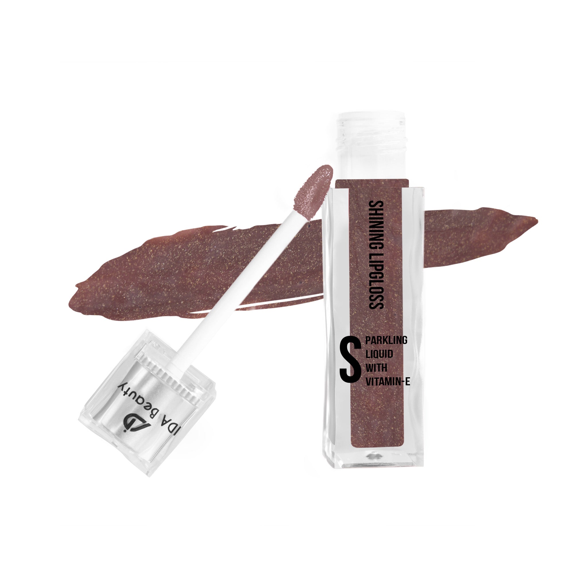 Brown Shiny Lip Gloss | Brown Lip Gloss | IDABeautyShop