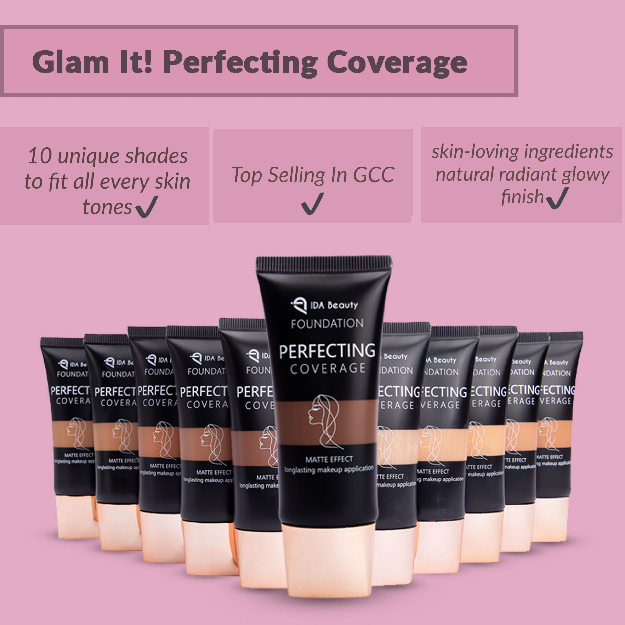 Glam It! Perfecting Coverage Foundation