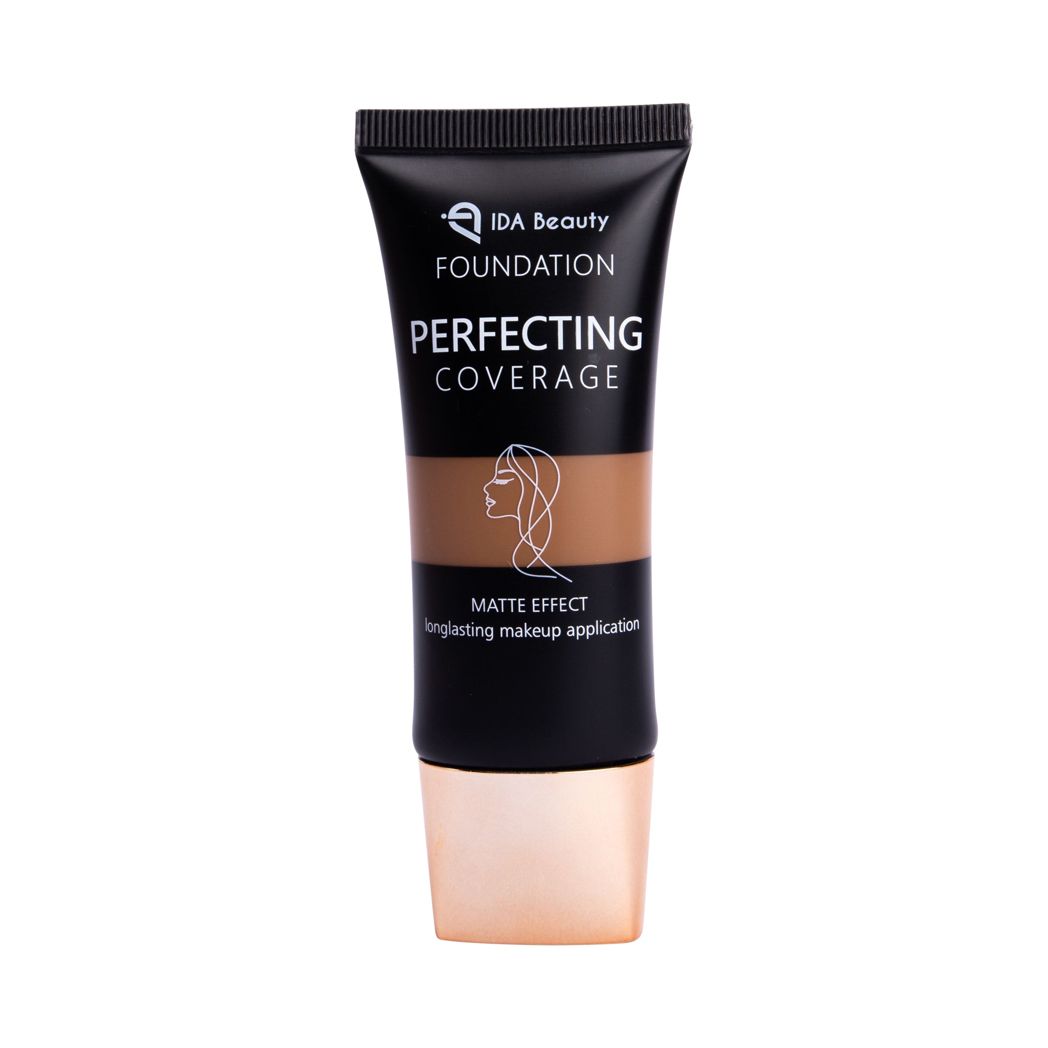 Glam It! Perfecting Coverage Foundation. Satin-Smooth, Easy-to-Blend Formula