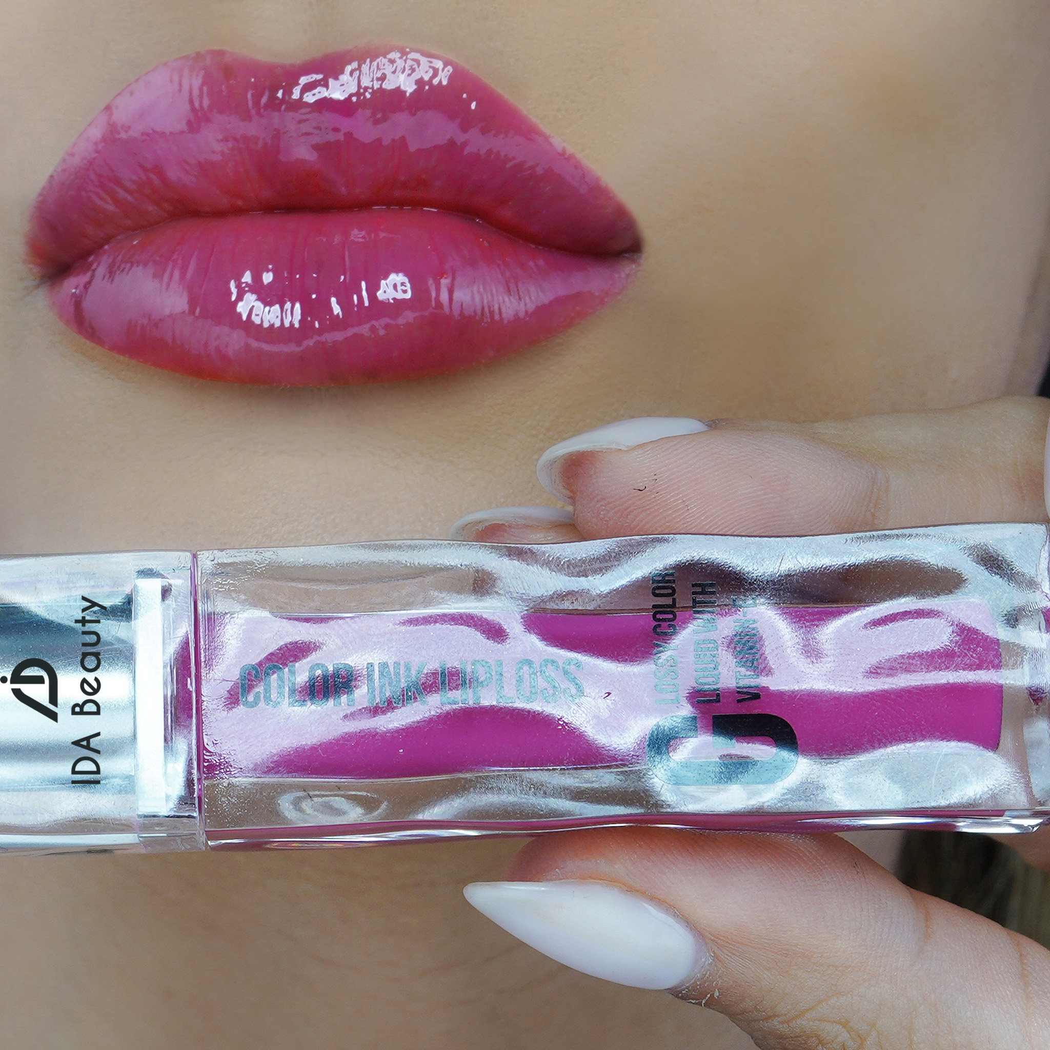 HueKiss Colour Ink Lip Gloss                                                                                                       g14.  Comfortable and Lightweight Wear for a Day