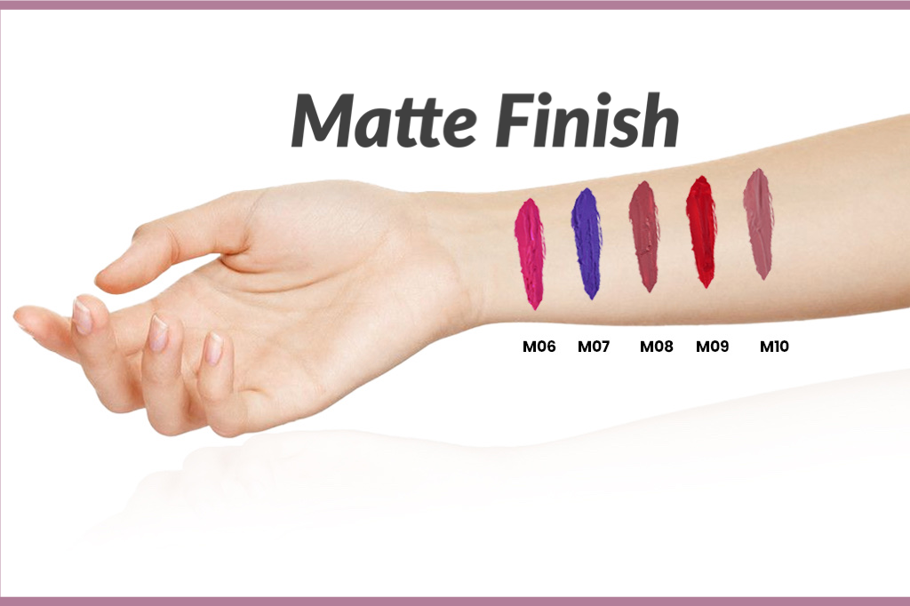 Matte Liquid Lipstick Shades | Shine-Free, Velvety, Matte Finish