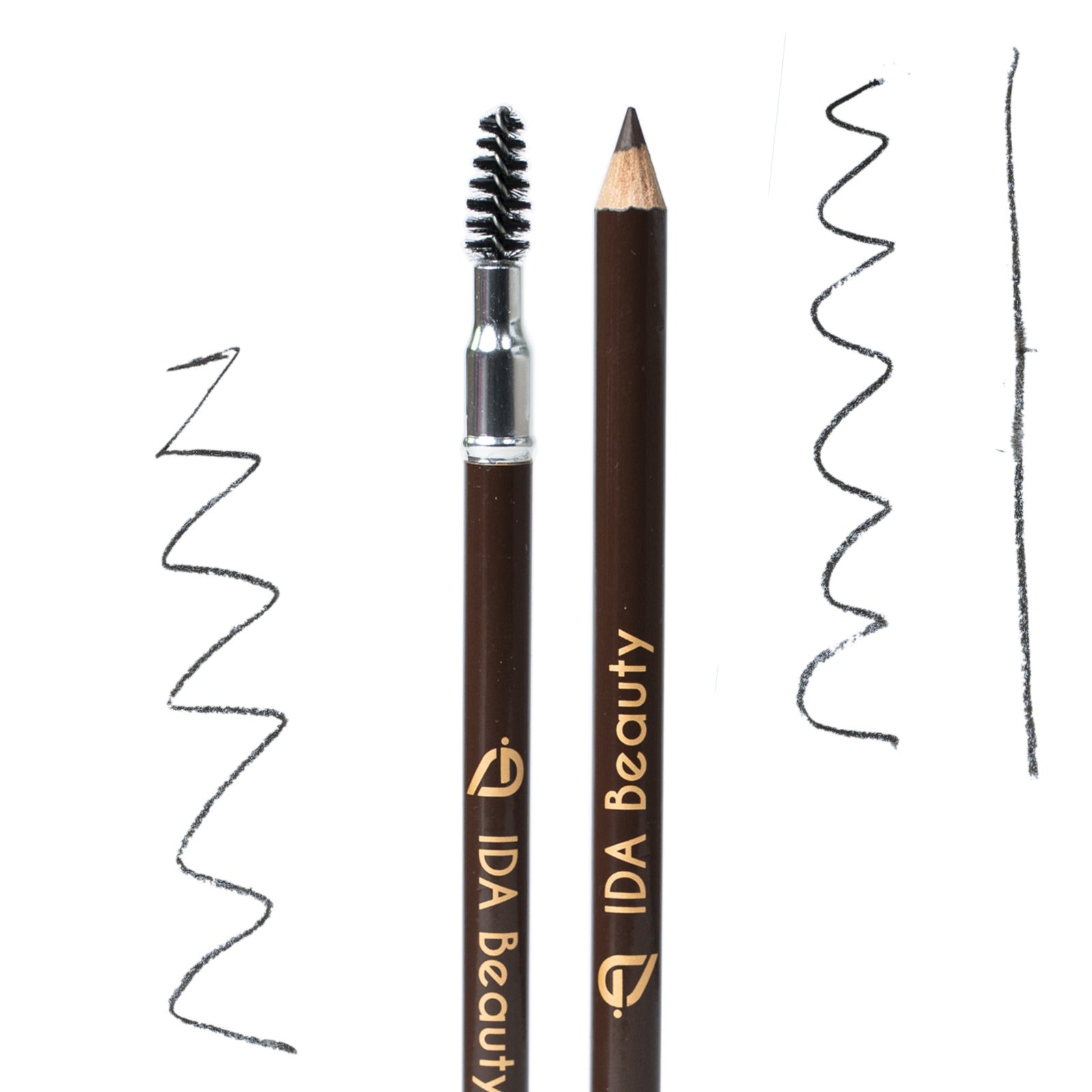 Wax-based, Vitamin Enriched Formula. Wooden Eye Pencil Double End